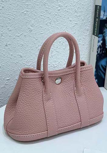 Tiger Lyly Carla Mini Tote In Leather Pink