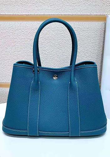 Tiger Lyly Carla Tote In Leather 12 Blue