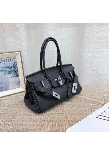 Tiger Lyly Brigitte Horizontal Bag 12 Leather Black