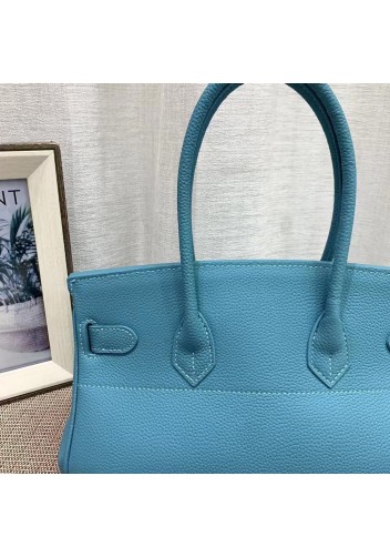 Tiger Lyly Brigitte Horizontal Bag 12 Leather Blue