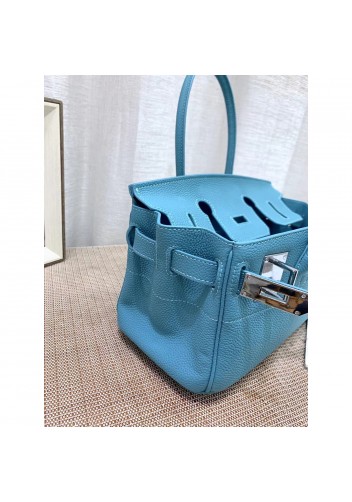 Tiger Lyly Brigitte Horizontal Bag 12 Leather Blue