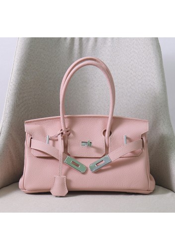 Tiger Lyly Brigitte Horizontal Bag 12 Leather Pink