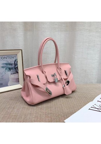 Tiger Lyly Brigitte Horizontal Bag 12 Leather Pink