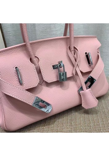 Tiger Lyly Brigitte Horizontal Bag 12 Leather Pink