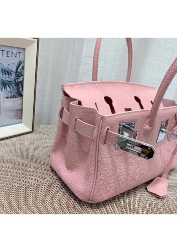 Tiger Lyly Brigitte Horizontal Bag 12 Leather Pink