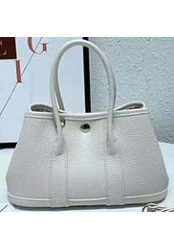 Tiger Lyly Carla Tote In Leather 10 Cream