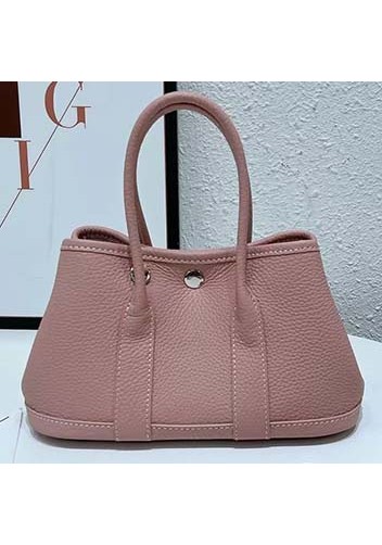 Tiger Lyly Carla Tote In Leather 10 Pink