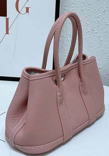 Tiger Lyly Carla Tote In Leather 10 Pink