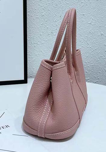 Tiger Lyly Carla Tote In Leather 10 Pink