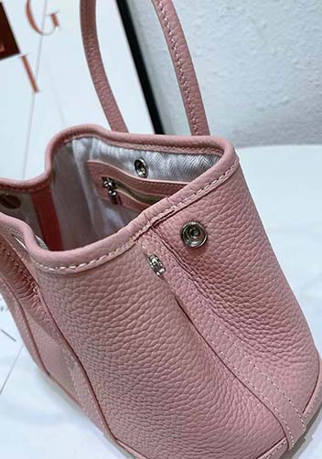 Tiger Lyly Carla Tote In Leather 10 Pink