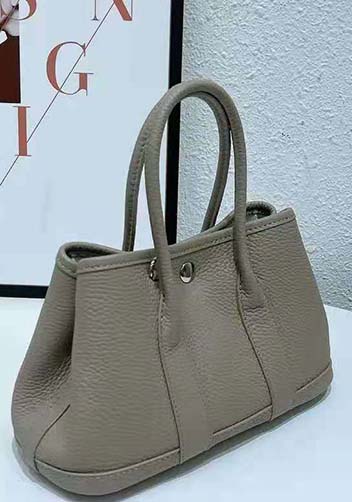 Tiger Lyly Carla Tote In Leather 10 Grey