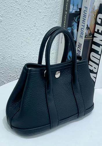 Tiger Lyly Carla Mini Tote In Leather Black