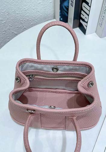 Tiger Lyly Carla Mini Tote In Leather Pink