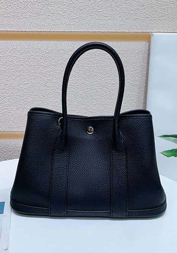 Tiger Lyly Carla Tote In Leather 12 Black