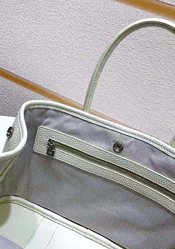 Tiger Lyly Carla Tote In Leather 12 Cream