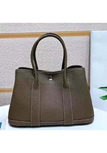 Tiger Lyly Carla Tote In Leather 12 Dark Grey