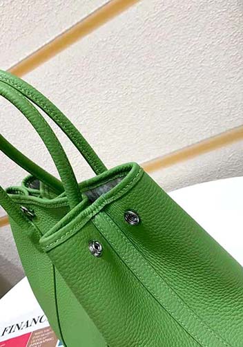 Tiger Lyly Carla Tote In Leather 12 Green