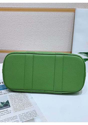 Tiger Lyly Carla Tote In Leather 12 Green