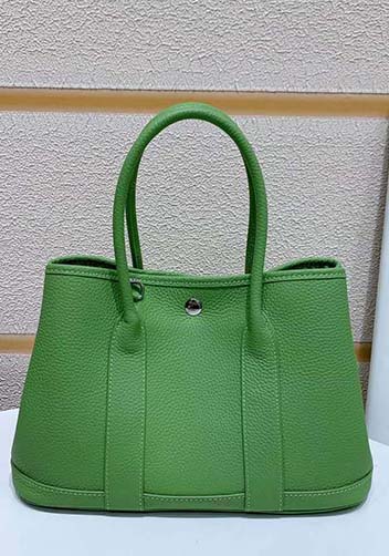 Tiger Lyly Carla Tote In Leather 12 Green