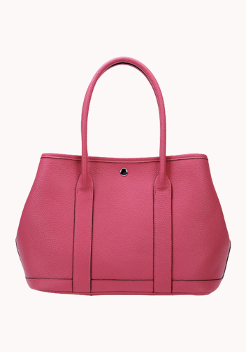 Tiger Lyly Carla Large Tote In Leather Hot Pink