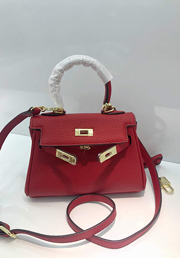 Tiger Lyly Garbo Leather Mini Bag Red