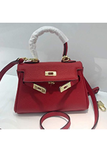 Tiger Lyly Garbo Leather Mini Bag Red