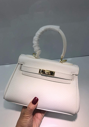 Tiger Lyly Garbo Leather Mini Bag White