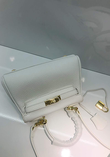 Tiger Lyly Garbo Leather Mini Bag White