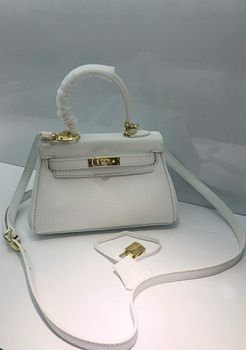 Tiger Lyly Garbo Leather Mini Bag White