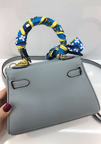 Tiger Lyly Garbo Leather Mini Bag Blue