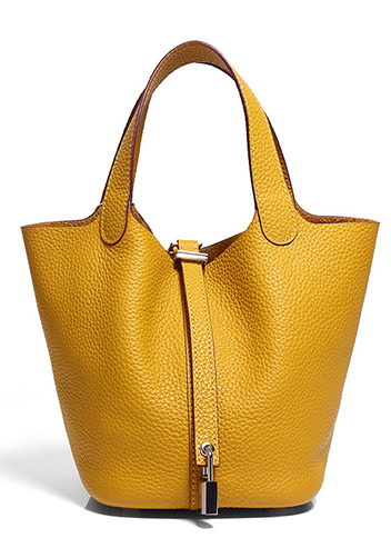 Tiger Lyly Elena Leather Bag Bright Yellow