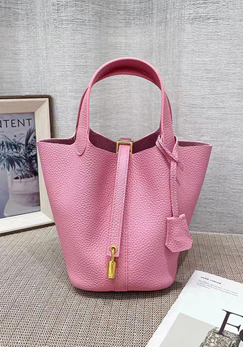 Tiger Lyly Elena Leather Bag Cherry Pink