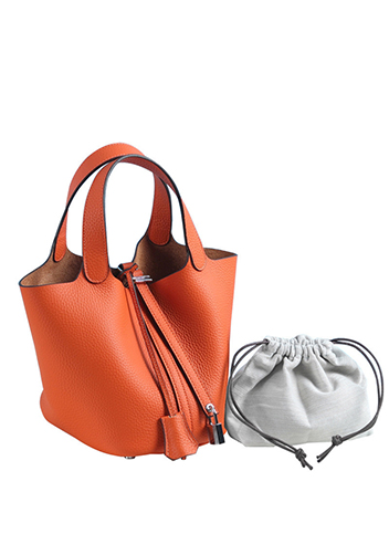 Tiger Lyly Elena Leather Bag Orange