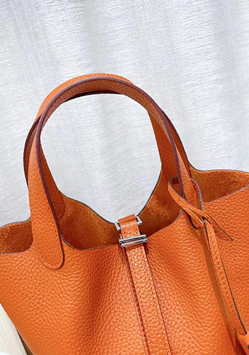 Tiger Lyly Elena Leather Bag Orange