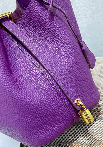 Tiger Lyly Elena Leather Bag Purple