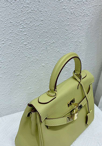 Tiger Lyly Garbo Leather Bag Yellow 11