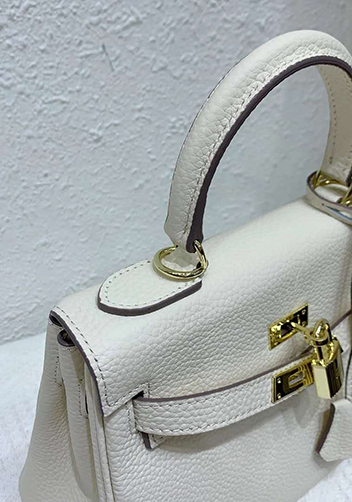 Tiger Lyly Garbo Leather Bag White 11