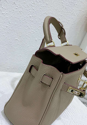 Tiger Lyly Garbo Leather Bag Grey 11