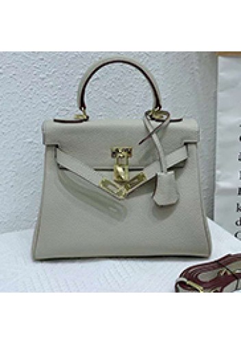 Tiger Lyly Garbo Leather Bag Light Grey 11