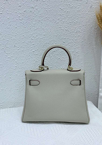 Tiger Lyly Garbo Leather Bag Light Grey 11