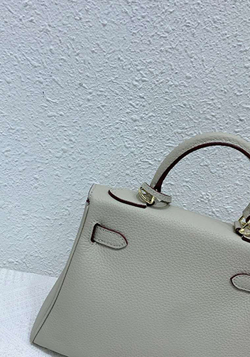 Tiger Lyly Garbo Leather Bag Light Grey 11