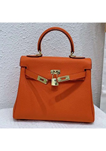 Tiger Lyly Garbo Leather Bag Orange 11