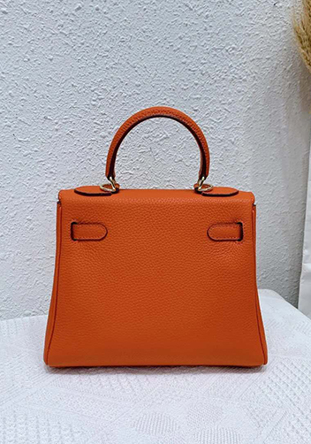 Tiger Lyly Garbo Leather Bag Orange 11