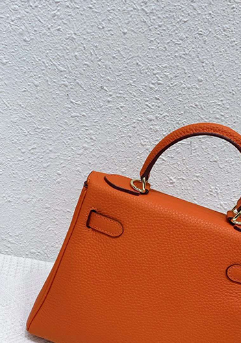 Tiger Lyly Garbo Leather Bag Orange 11