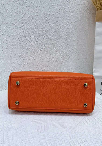 Tiger Lyly Garbo Leather Bag Orange 11