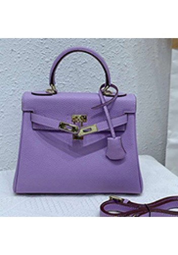 Tiger Lyly Garbo Leather Bag Purple 11