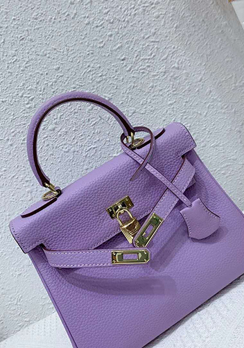 Tiger Lyly Garbo Leather Bag Purple 11