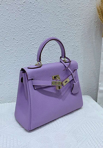 Tiger Lyly Garbo Leather Bag Purple 11