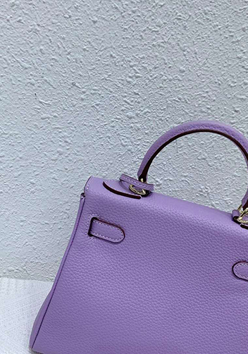 Tiger Lyly Garbo Leather Bag Purple 11