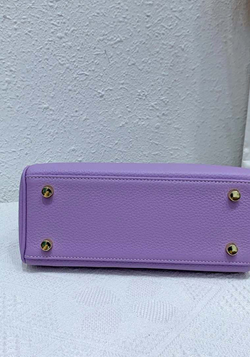 Tiger Lyly Garbo Leather Bag Purple 11